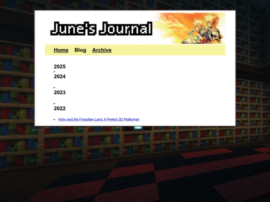 archive screenshot