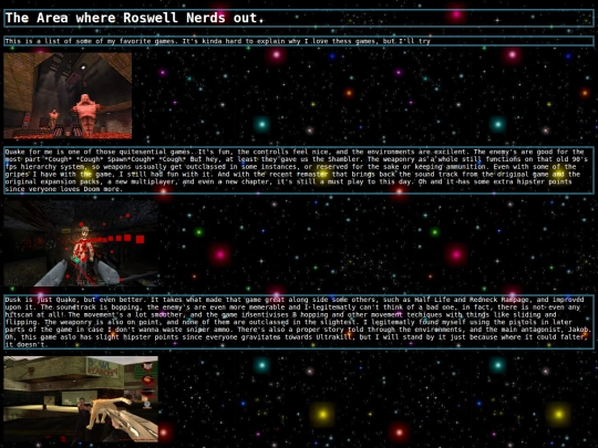 Games screenshot