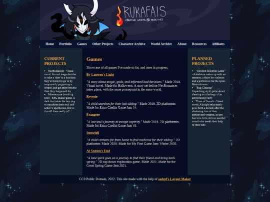 games screenshot