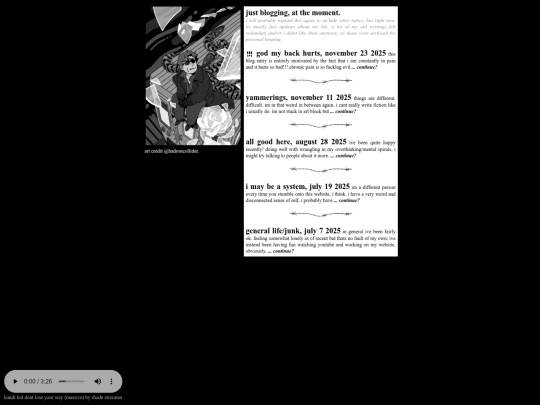 main/bloggin screenshot