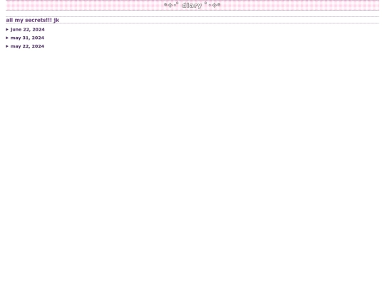 page/diary screenshot