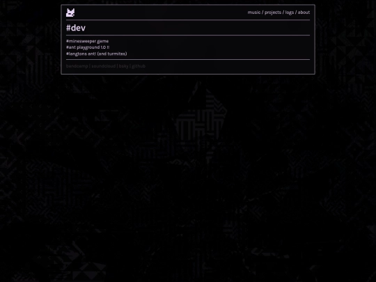 tags/dev screenshot