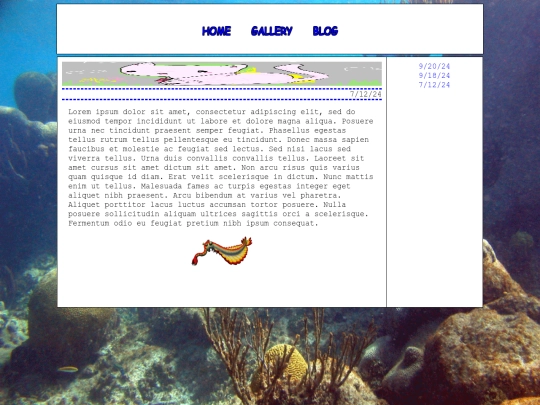 blog screenshot