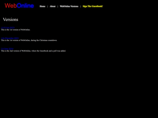 vers screenshot
