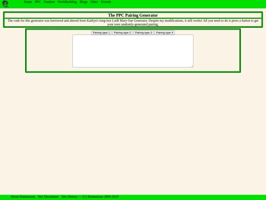 PPC/Games/pairing screenshot
