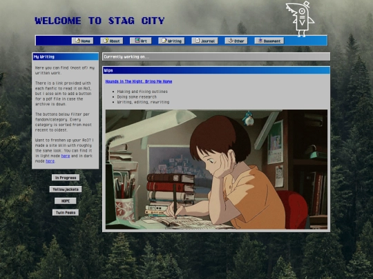 writingfic screenshot