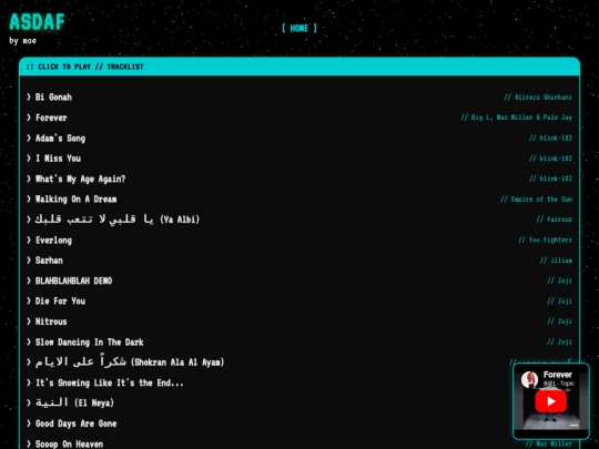 music screenshot