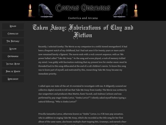fabrications screenshot