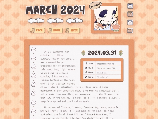 diary/24/march screenshot