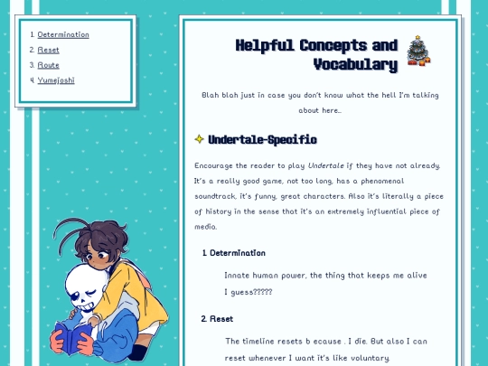 undertale/0ld/blue/dictionary screenshot