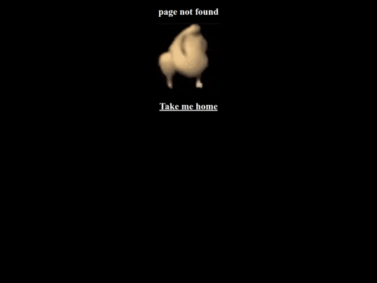 not_found screenshot