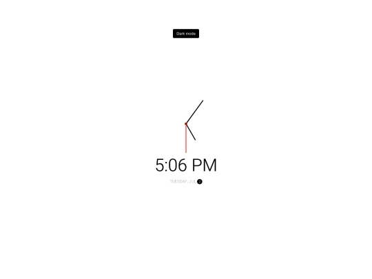 Portfolio/Projects/15_theme-clock screenshot