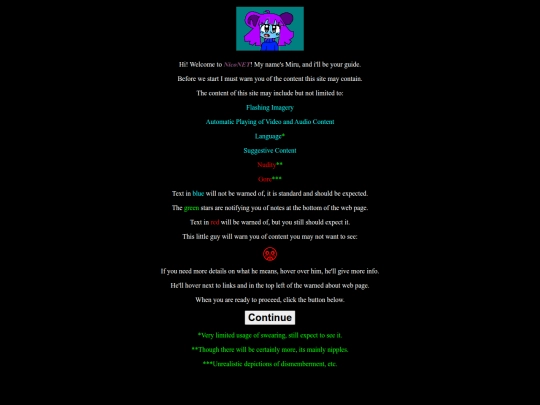 Guide/Introduction screenshot