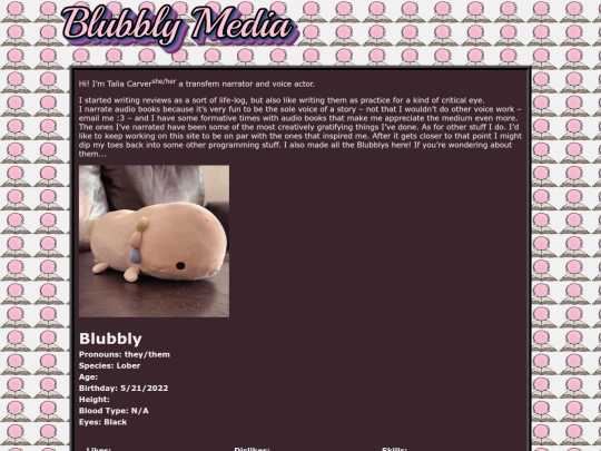 pages/about screenshot