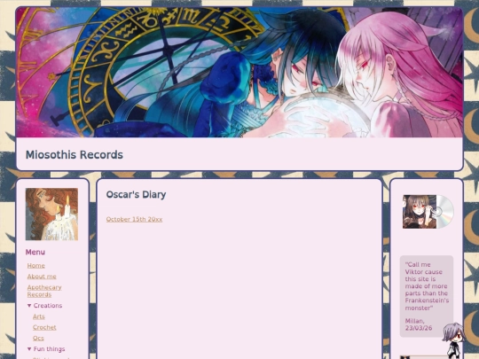 diary screenshot
