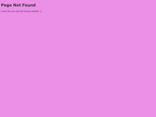 not_found screenshot