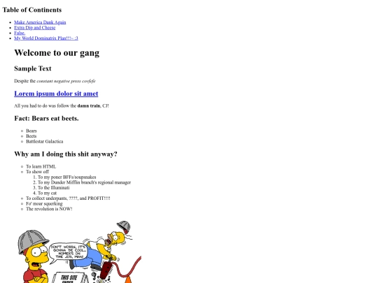 index screenshot