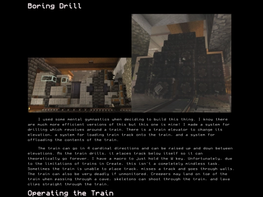 minecraft/miningtrain/miningtrain screenshot