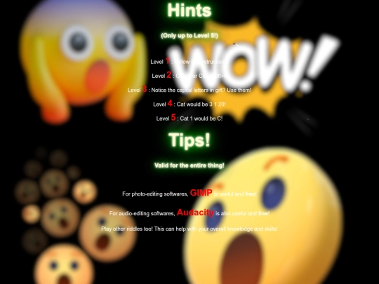 hints screenshot