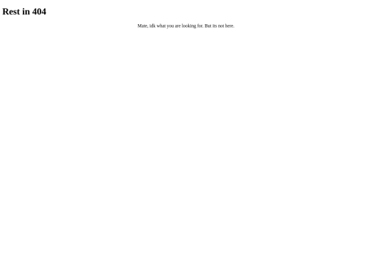 not_found screenshot