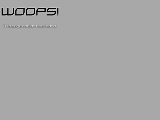 not_found screenshot
