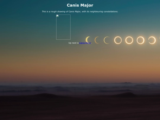 canismajor screenshot