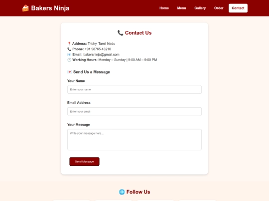contact screenshot