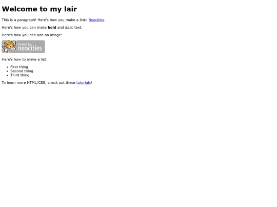 test screenshot