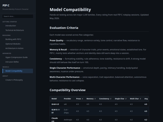 model-compatibility screenshot
