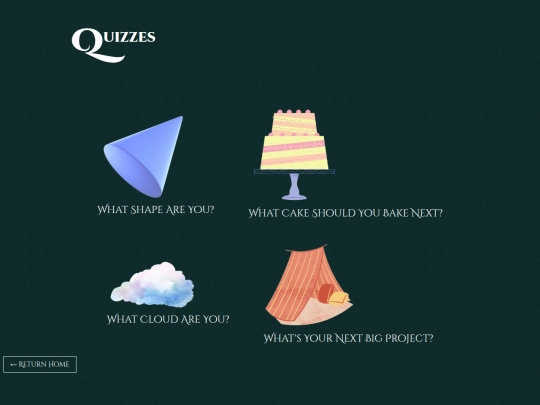 gallery/quizzes/quizzes screenshot