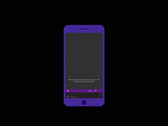 testing/chat screenshot