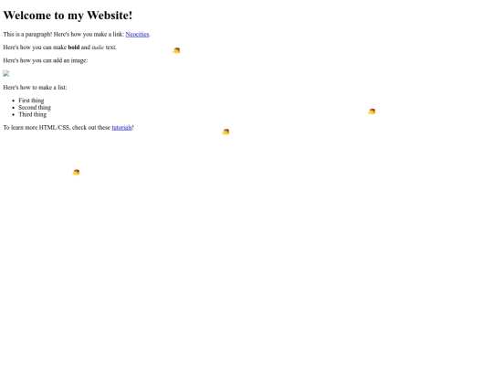 index screenshot