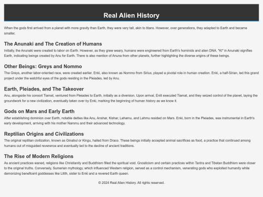 enhistory screenshot