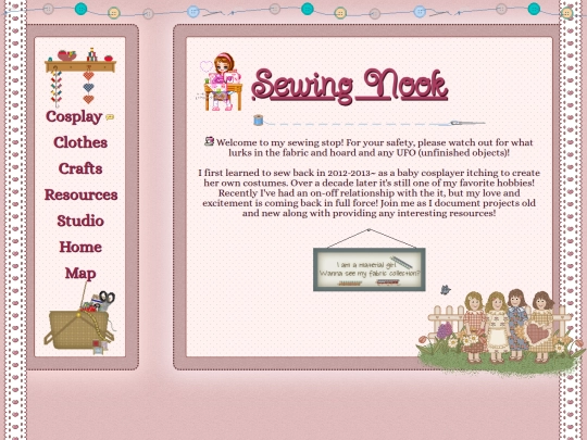 studio/sewing screenshot