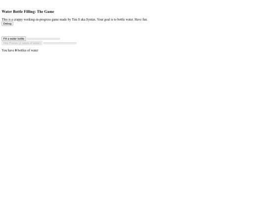 bottle/bottling screenshot