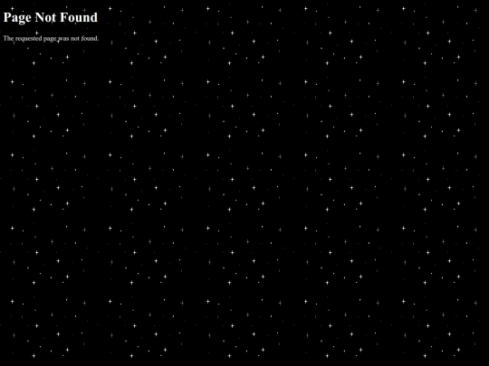 not_found screenshot