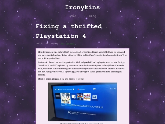 posts/ps4-thrift screenshot