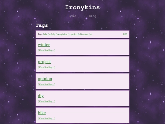 tags screenshot