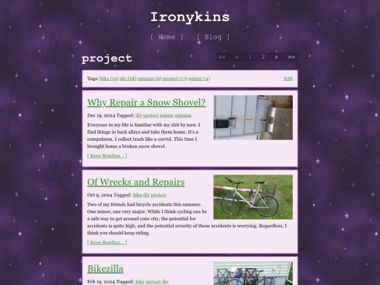 tags/project/page/1 screenshot