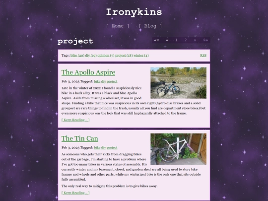 tags/project/page/2 screenshot