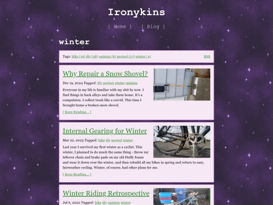 tags/winter/page/1 screenshot