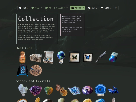 Collection screenshot