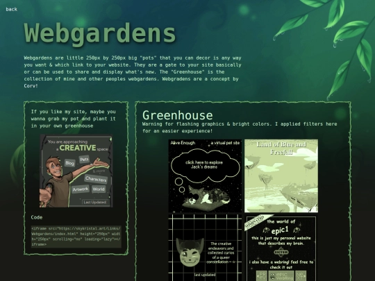 Links/Greenhouse screenshot