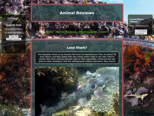 reviews/epauletteshark screenshot