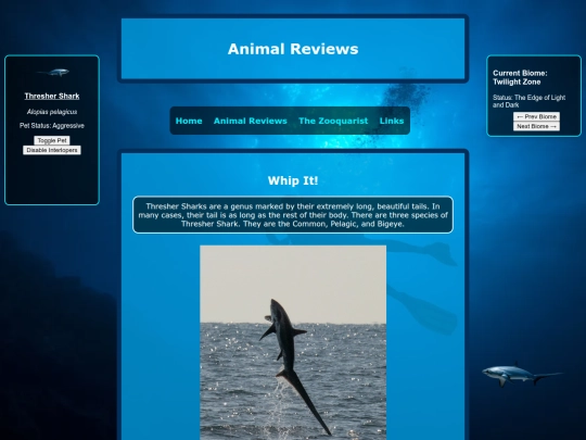 reviews/threshershark screenshot