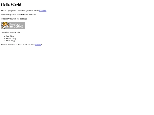 index screenshot
