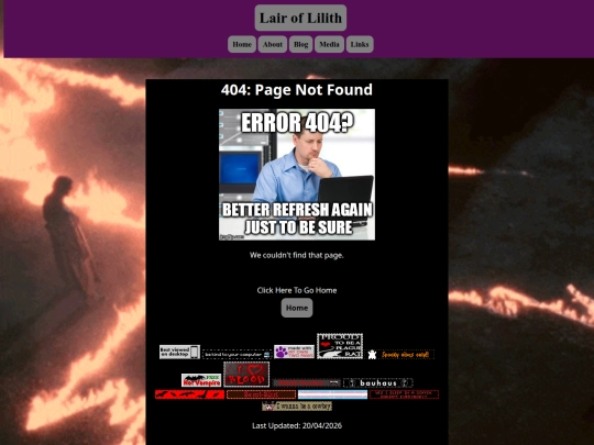 not_found screenshot