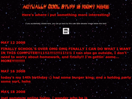 blog screenshot