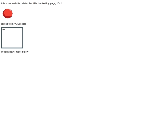 test screenshot