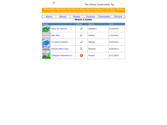 games screenshot
